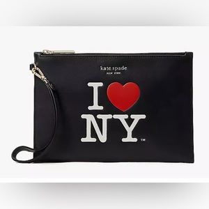 NWT♠️Kate Spade I❤️NY pouch/wristlet
